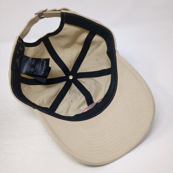 Volcom Stone Rainbow Slideback Hat Beige One Size Embroidered Outdoor - Picture 7 of 10
